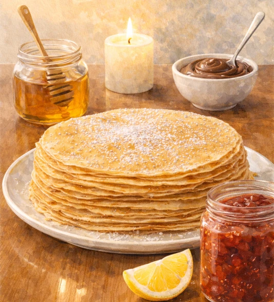 Chandeleur : fête de la lumière, crêpes et bougie