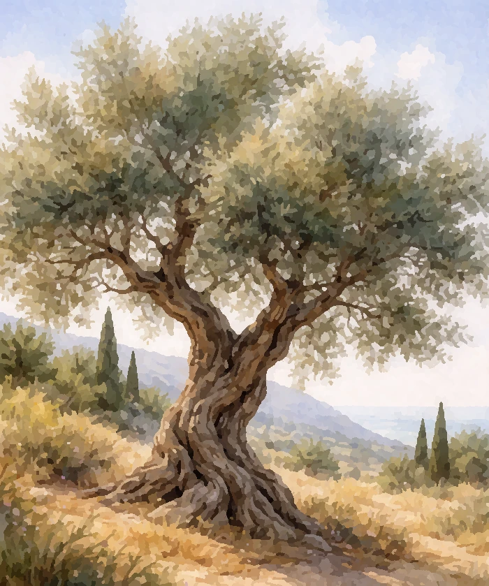 symbolisme de l'olivier